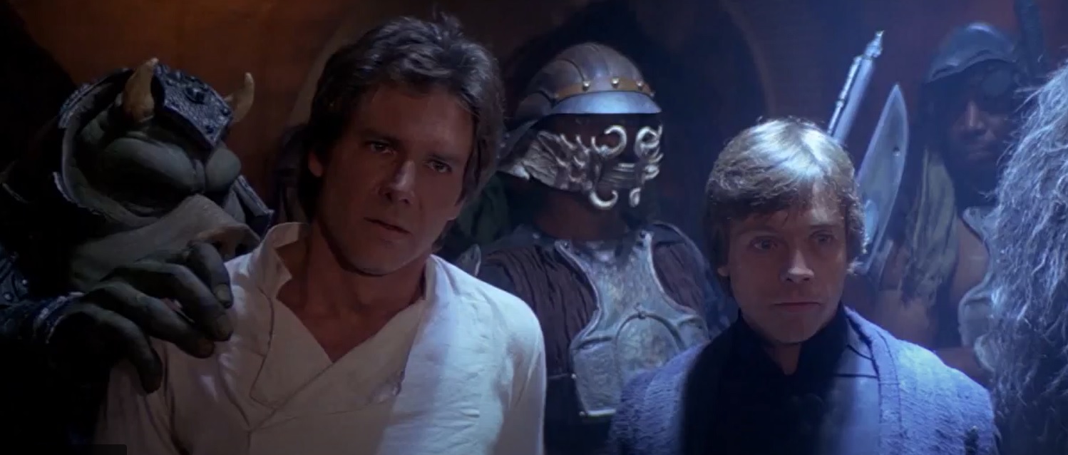 Star Wars Han and Luke Captured Blank Meme Template