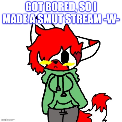 AAAAA | GOT BORED, SO I MADE A SMUT STREAM -W- | image tagged in litttt | made w/ Imgflip meme maker