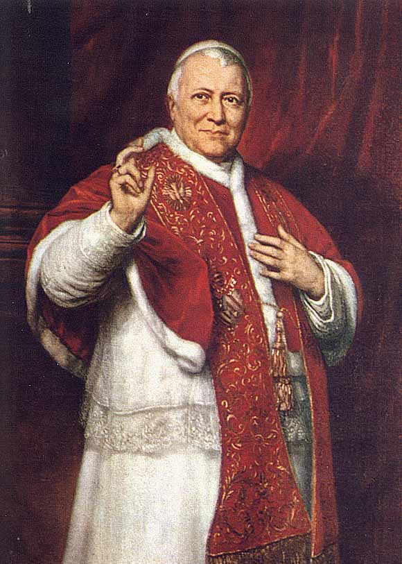 High Quality Infallible Pope Pius IX Blank Meme Template