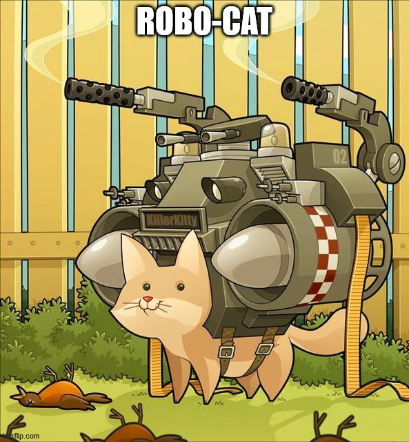 ROBO-CAT | made w/ Imgflip meme maker