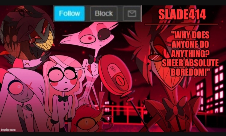 Slade414 announcement template 6 Blank Meme Template