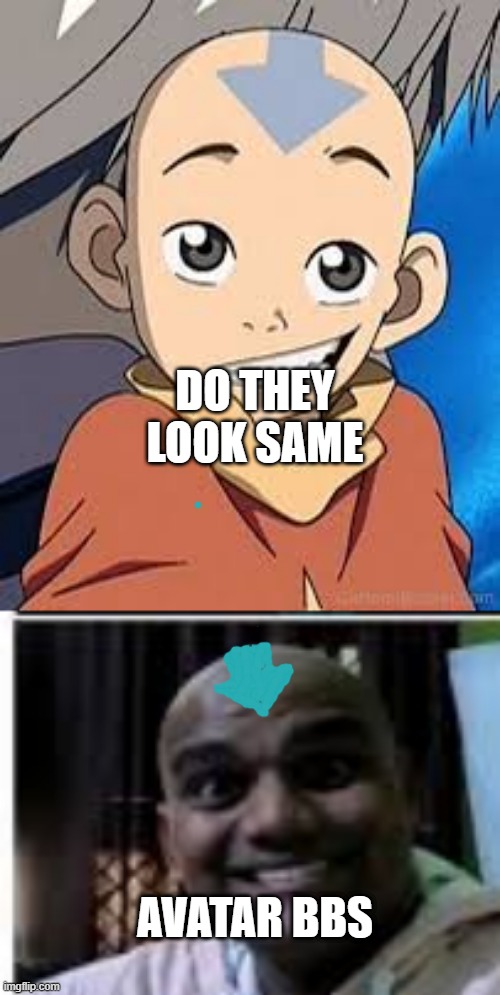 BBS and avatar fans | DO THEY LOOK SAME; AVATAR BBS | image tagged in fans | made w/ Imgflip meme maker