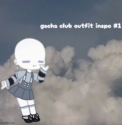 I just thought the outfit color scheme was pleasing- | made w/ Imgflip meme maker