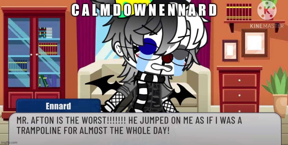 Pls calm down TWT | C A L M D O W N E N N A R D | made w/ Imgflip meme maker