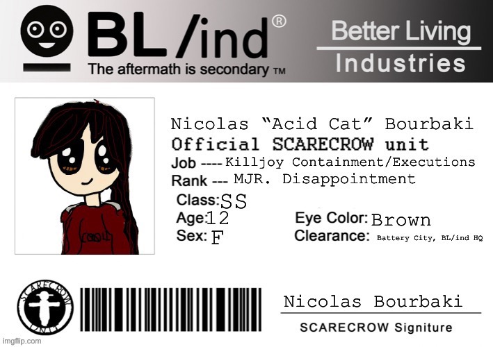 I. Am. A. Dork. | image tagged in bl/ind | made w/ Imgflip meme maker