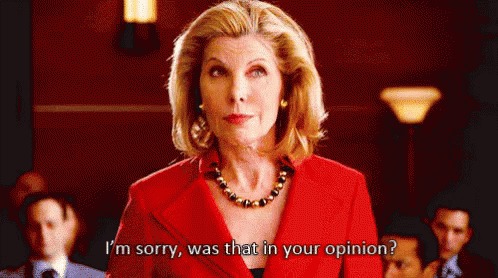 Diane Lockhart in your opinion still Blank Meme Template