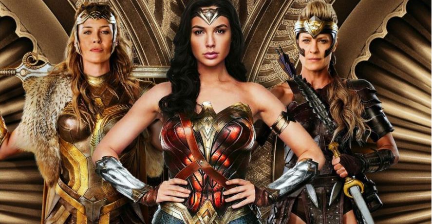 Wonder Woman Diana, Hippolyta, and Antiope Blank Meme Template