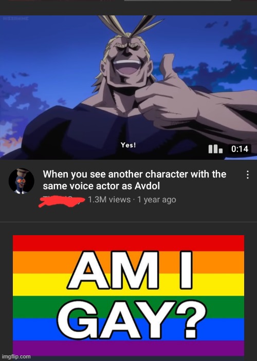 Thank You Allmight I now know my sexuality | image tagged in gay,bnha,mha,yes | made w/ Imgflip meme maker
