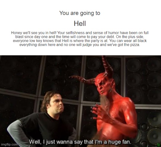 image tagged in satan huge fan | made w/ Imgflip meme maker