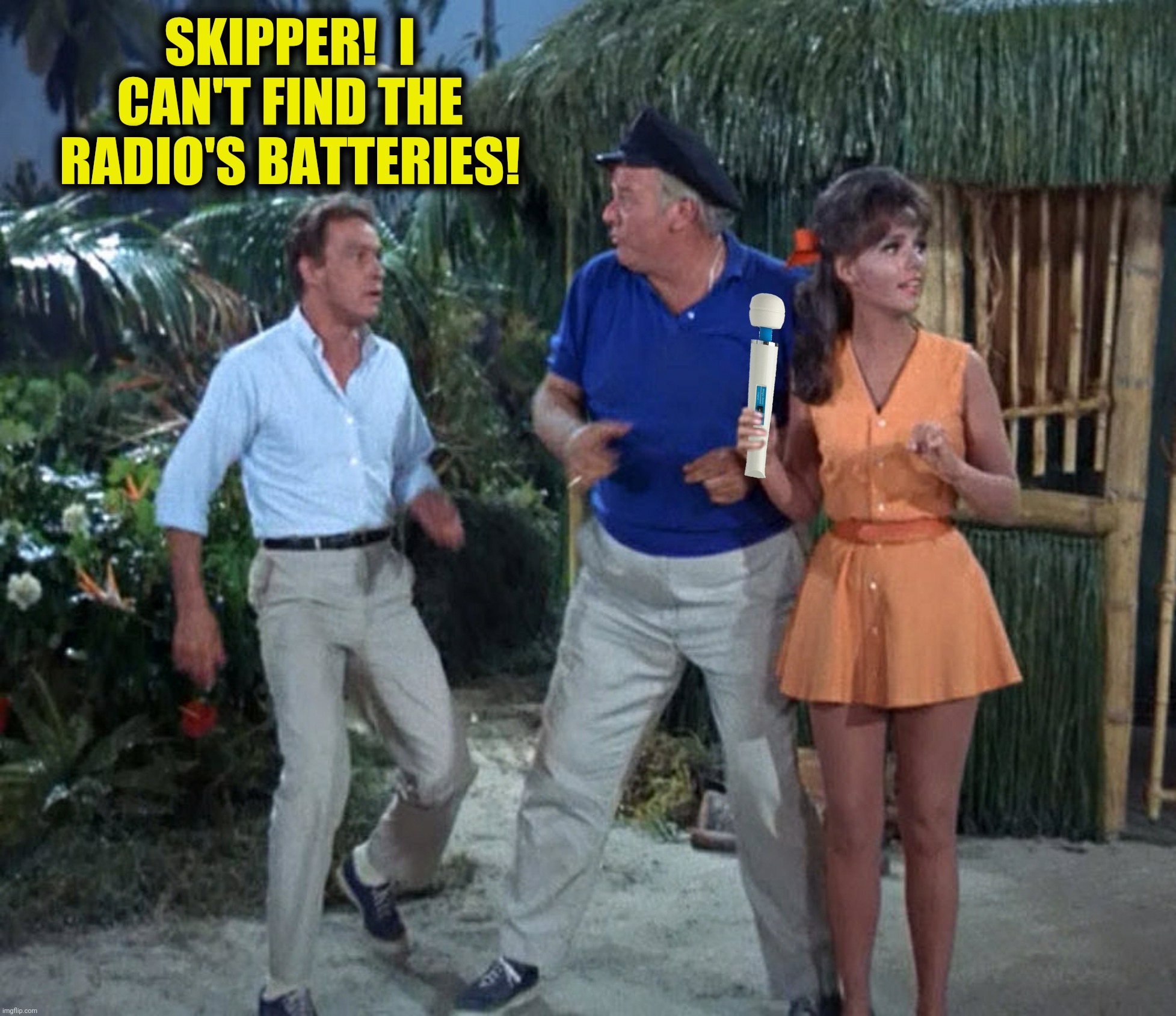 SKIPPER!  I CAN'T FIND THE RADIO'S BATTERIES! | made w/ Imgflip meme maker