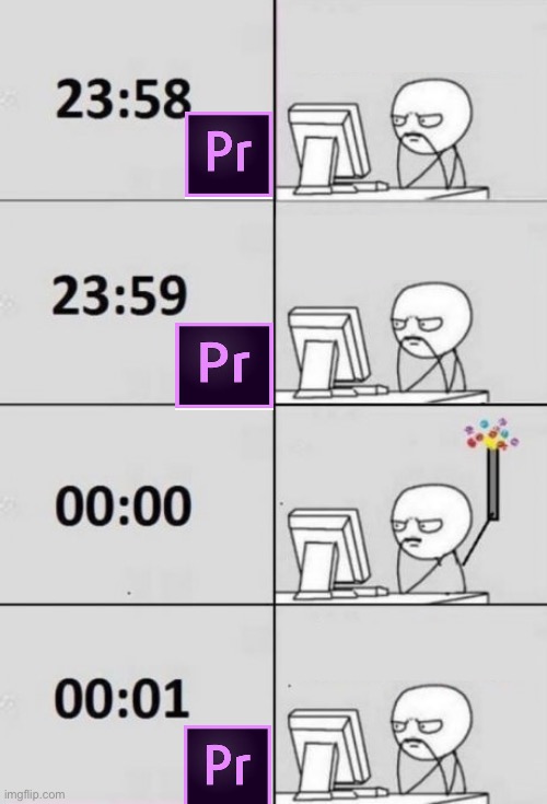 new year computer guy | image tagged in new year computer guy | made w/ Imgflip meme maker