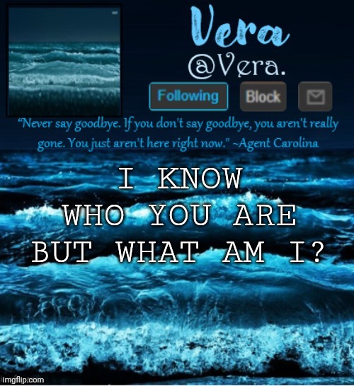 e | I KNOW WHO YOU ARE BUT WHAT AM I? | image tagged in a n n o u n c e r e v i s e d | made w/ Imgflip meme maker
