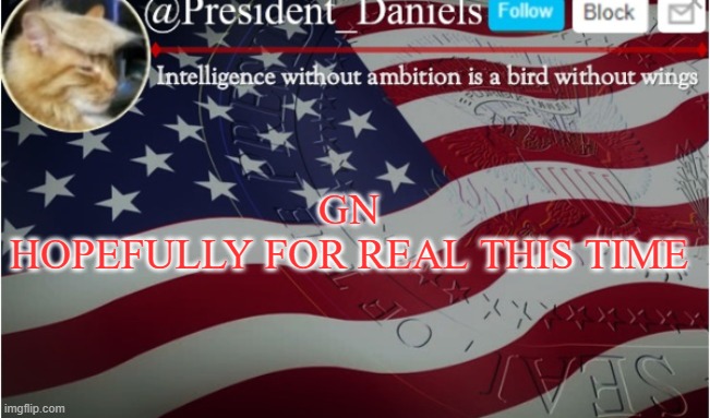 GN
HOPEFULLY FOR REAL THIS TIME | made w/ Imgflip meme maker