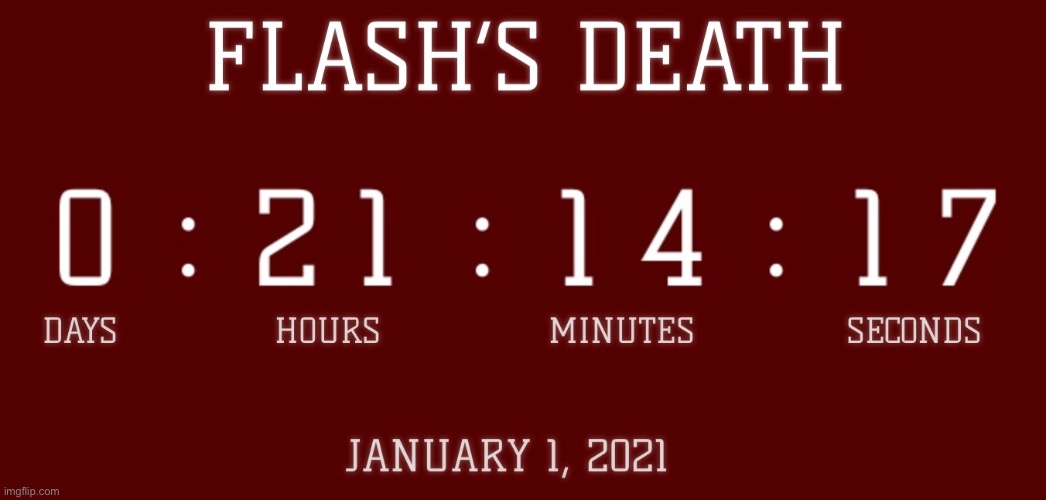 This is your final day, your final chance. Make it worth it all. | image tagged in adobe,flash,is,nearing,its,end | made w/ Imgflip meme maker