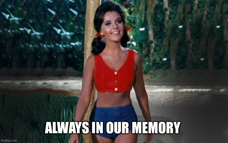 We will always remember Dawn Wells |  ALWAYS IN OUR MEMORY | image tagged in maryann giants fans,dawn wells,rip | made w/ Imgflip meme maker