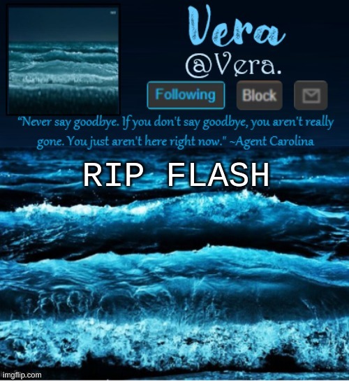 a n n o u n c e r e v i s e d | RIP FLASH | image tagged in a n n o u n c e r e v i s e d | made w/ Imgflip meme maker