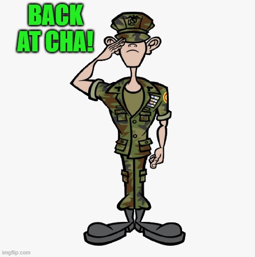 BACK AT CHA! | made w/ Imgflip meme maker