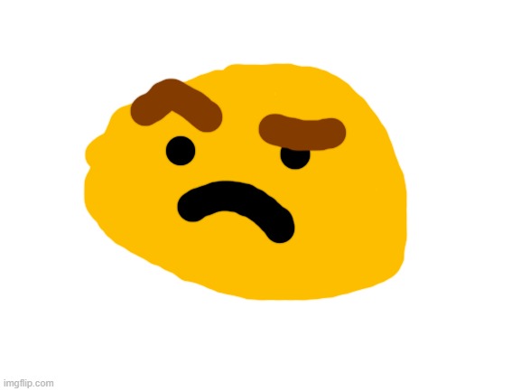 Thinking Emoji Blank Template - Imgflip