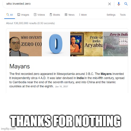 tnx | THANKS FOR NOTHING | image tagged in blank | made w/ Imgflip meme maker