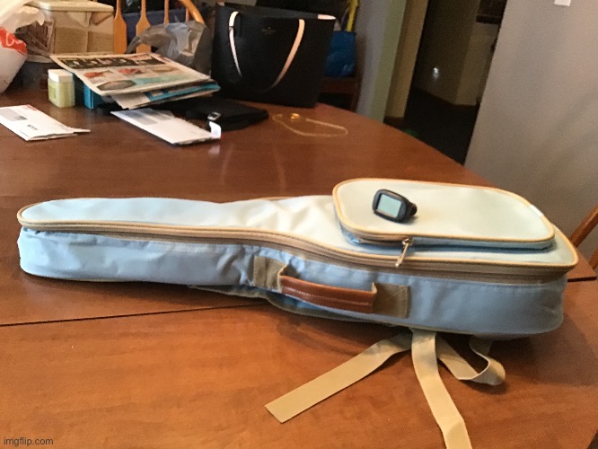 Got a new uke case :D | made w/ Imgflip meme maker