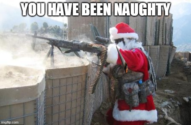 Hohoho | YOU HAVE BEEN NAUGHTY | image tagged in memes,hohoho | made w/ Imgflip meme maker