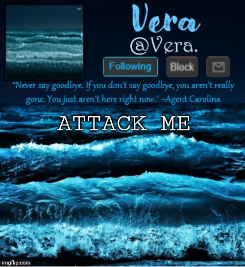 e | ATTACK ME | image tagged in a n n o u n c e r e v i s e d | made w/ Imgflip meme maker
