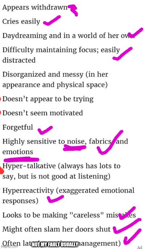 NOT MY FAULT USUALLY | made w/ Imgflip meme maker