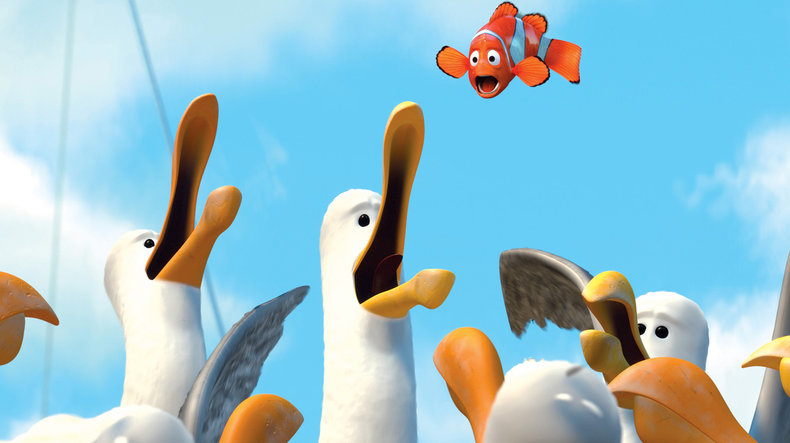 Nemo Seagulls Blank Meme Template