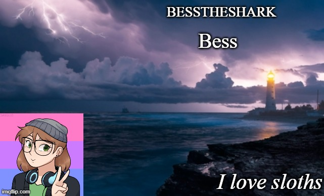 BESSTHESHARK's announcement template Blank Meme Template