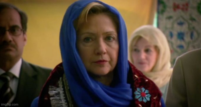 Hillary Hijab | image tagged in hillary hijab | made w/ Imgflip meme maker