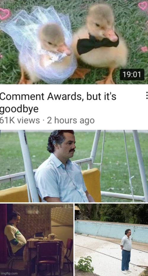 how many things are going to end this year | image tagged in memes,sad pablo escobar | made w/ Imgflip meme maker