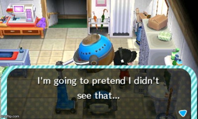 Animal Crossing Unsee Closet | image tagged in animal crossing unsee closet | made w/ Imgflip meme maker
