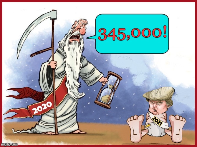 CONGRATULATIONS TRUMP, YOU MURDERED 345,000 AMERICANS IN 2020! | 345,000! | image tagged in trump,murder,americans,2020,negligent,homicide | made w/ Imgflip meme maker