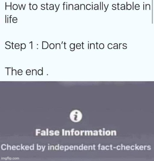 False information | image tagged in funny | made w/ Imgflip meme maker
