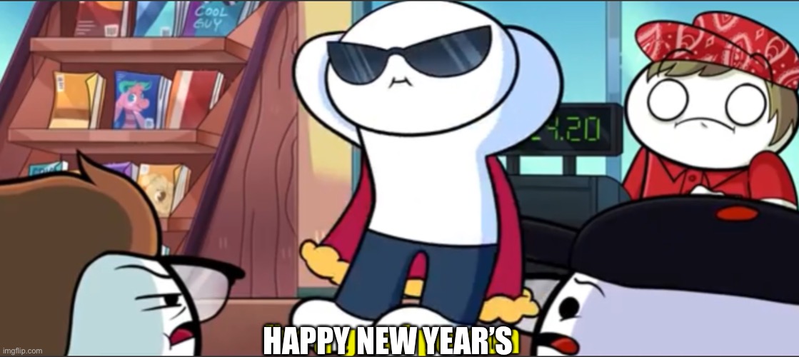 Finally | HAPPY NEW YEAR’S | image tagged in good person | made w/ Imgflip meme maker