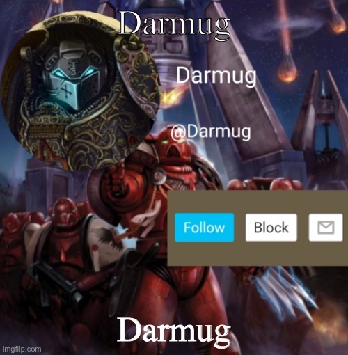 Darmug Announcement | Darmug; Darmug | image tagged in darmug announcement | made w/ Imgflip meme maker