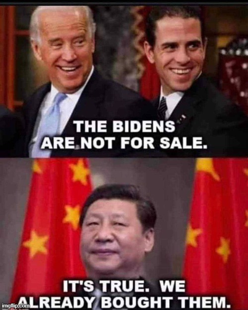 Bidens Are Not For Sale | image tagged in bidens are not for sale | made w/ Imgflip meme maker