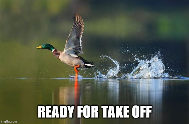 READY FOR TAKE OFF | made w/ Imgflip meme maker