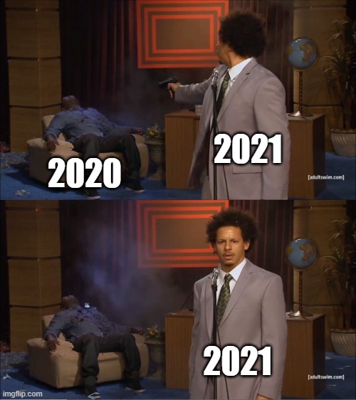 Who Killed Hannibal | 2021; 2020; 2021 | image tagged in memes,who killed hannibal,happy new year,2020,2021 | made w/ Imgflip meme maker