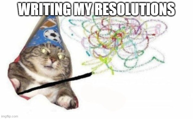 Resolutions 2021 |  WRITING MY RESOLUTIONS | image tagged in woosh cat,2021,new year,new year resolutions | made w/ Imgflip meme maker