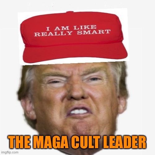 THE MAGA CULT LEADER | made w/ Imgflip meme maker