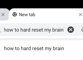 High Quality How to hard reset brain Blank Meme Template