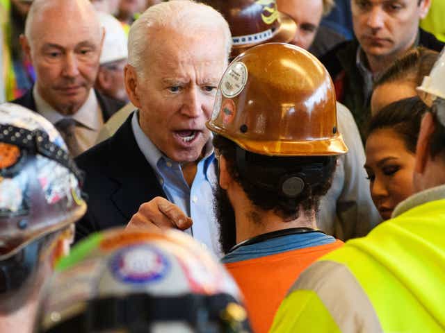 High Quality Biden: "I'm not working for you!" Blank Meme Template