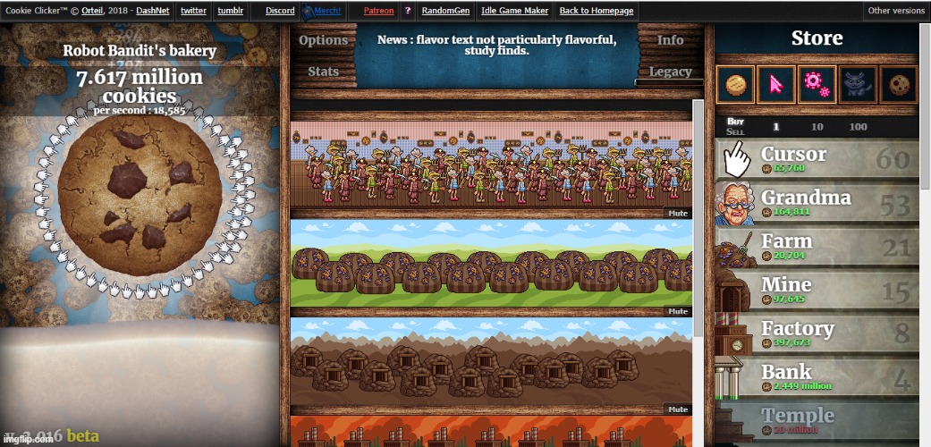 *maniacal laughter intensifies* | image tagged in cookie clicker,is this all im destined for,endlessly clicking cookies,i have no other purpose | made w/ Imgflip meme maker