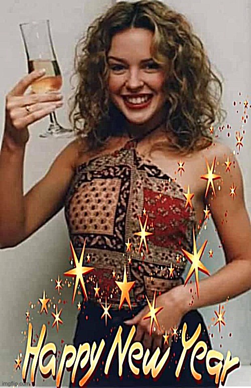 Kylie Happy New Year | image tagged in kylie happy new year | made w/ Imgflip meme maker