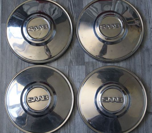 High Quality Four vintage SAAB Hubcaps Blank Meme Template