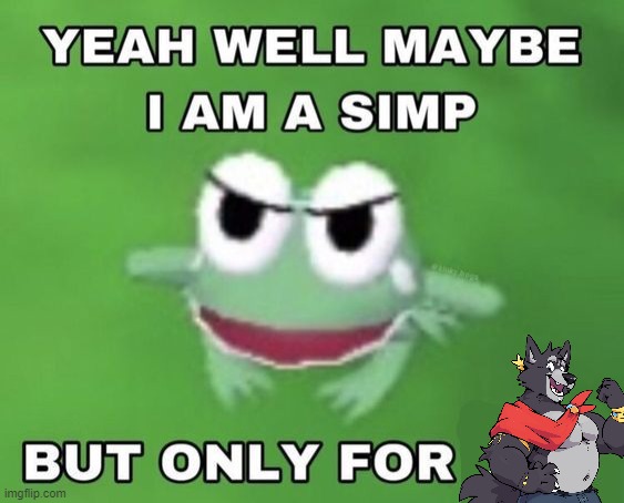 amicus simp | image tagged in furry | made w/ Imgflip meme maker