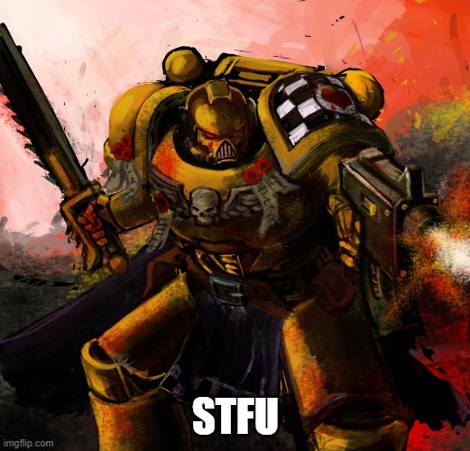 Lamenters | STFU | image tagged in lamenters | made w/ Imgflip meme maker