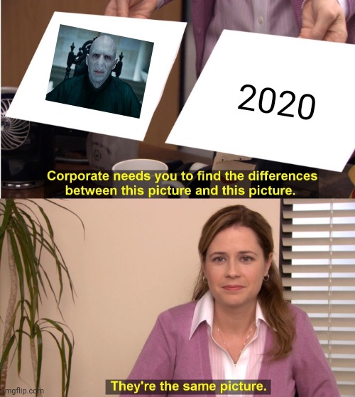 The truly are | 2020 | image tagged in memes,they're the same picture | made w/ Imgflip meme maker