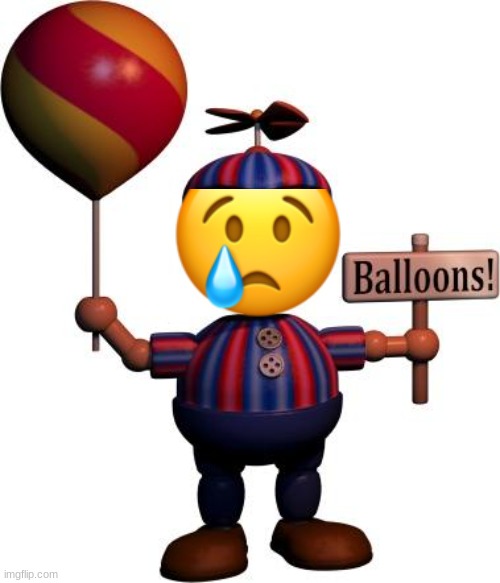 Balloon boy FNAF | image tagged in balloon boy fnaf | made w/ Imgflip meme maker
